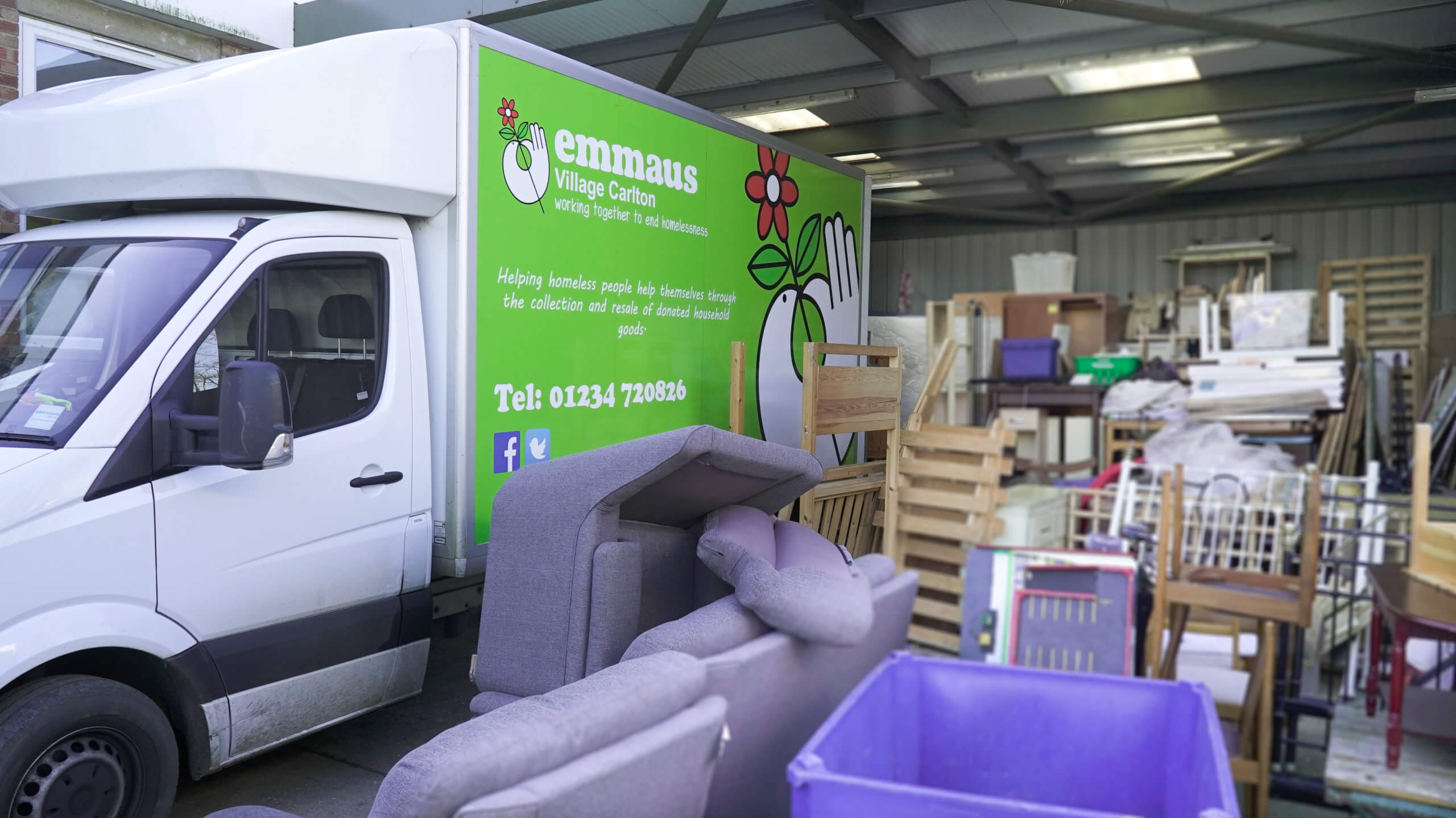 Donate goods Emmaus Village Carlton