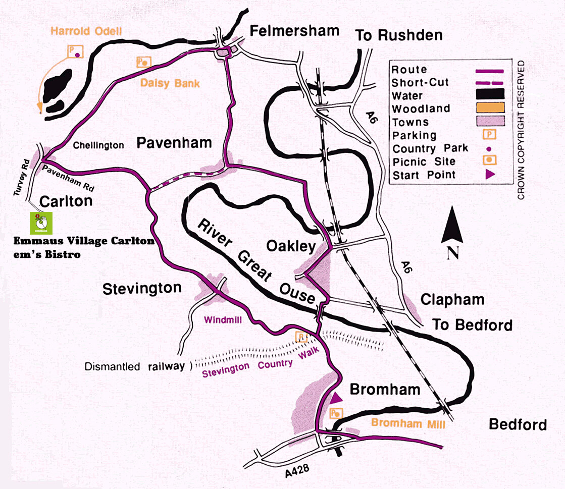 Ouse Valley Cycle Map