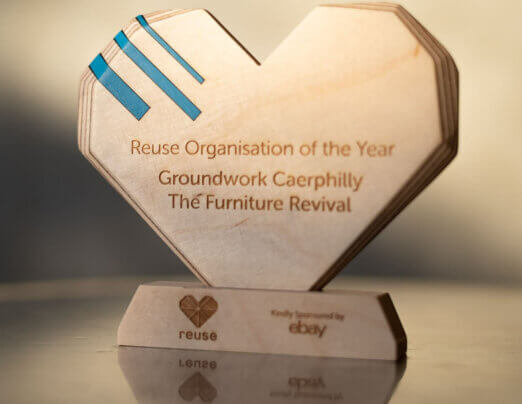 We come a close second in Reuse Organisation of the Year award