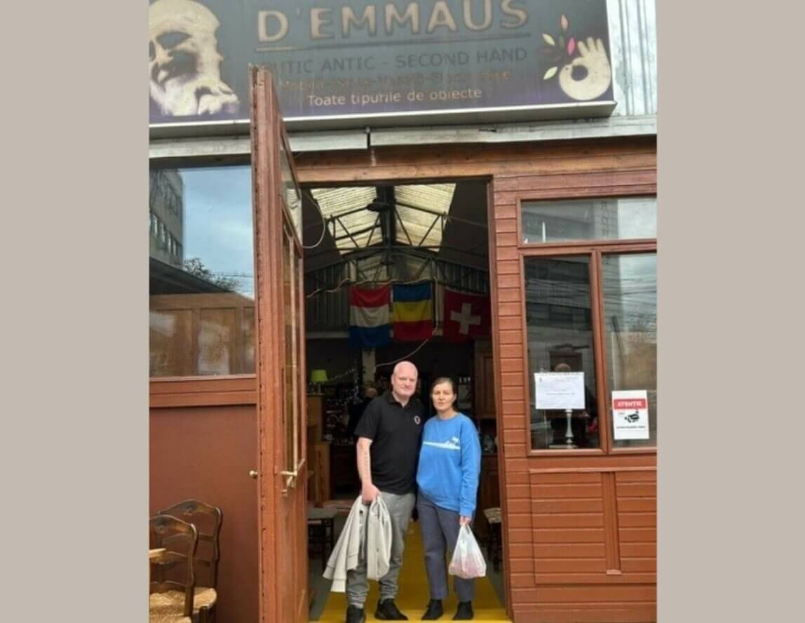 Our staff members Tracey and Steve enjoy an “amazing” trip to Emmaus in Romania