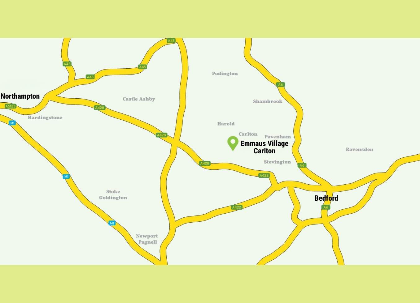 Carhampton Map Visit us - Village Carlton