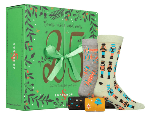 Get ready for Christmas with SOCKSHOP and Emmaus.