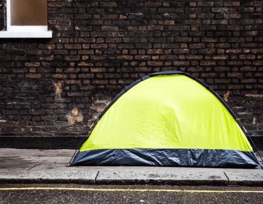 Emmaus UK against plans to criminalise rough sleeping in tents