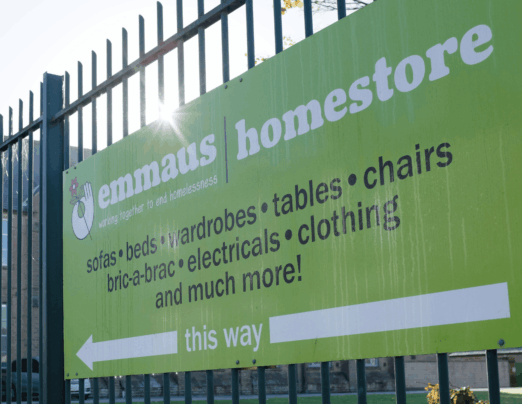 Which charity shops are open on Sunday?