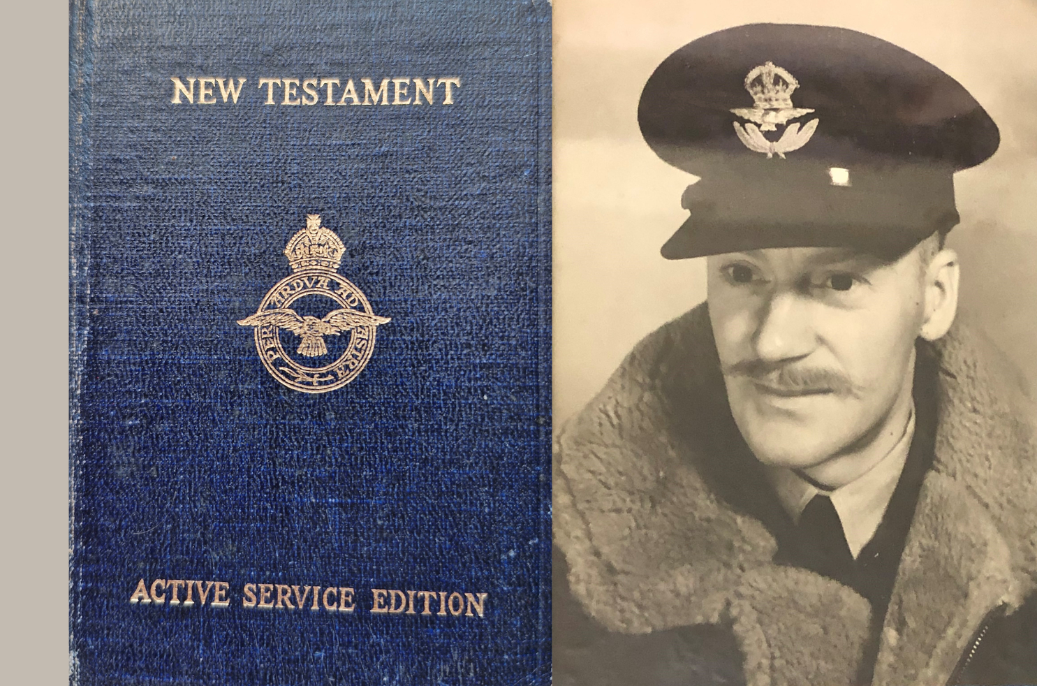 WWII RAF pilot’s Bible found in Dover charity shop reunited with Scottish family ahead of VE Day 80th Anniversary