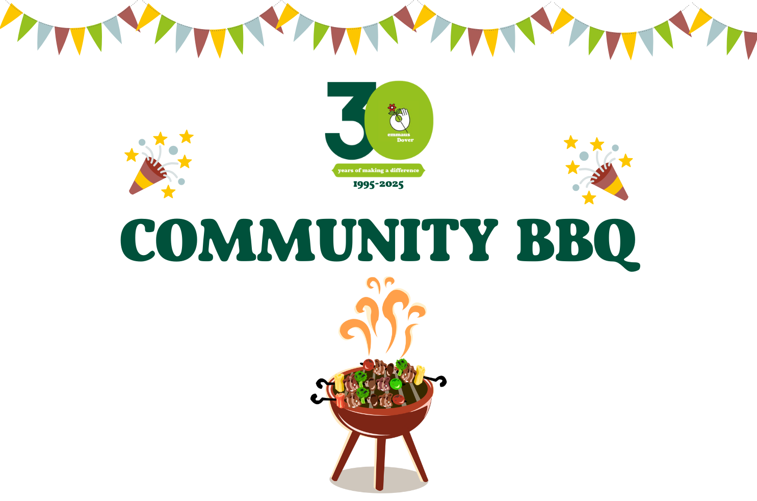 Emmaus Dover marks 30 years with free community BBQ celebration