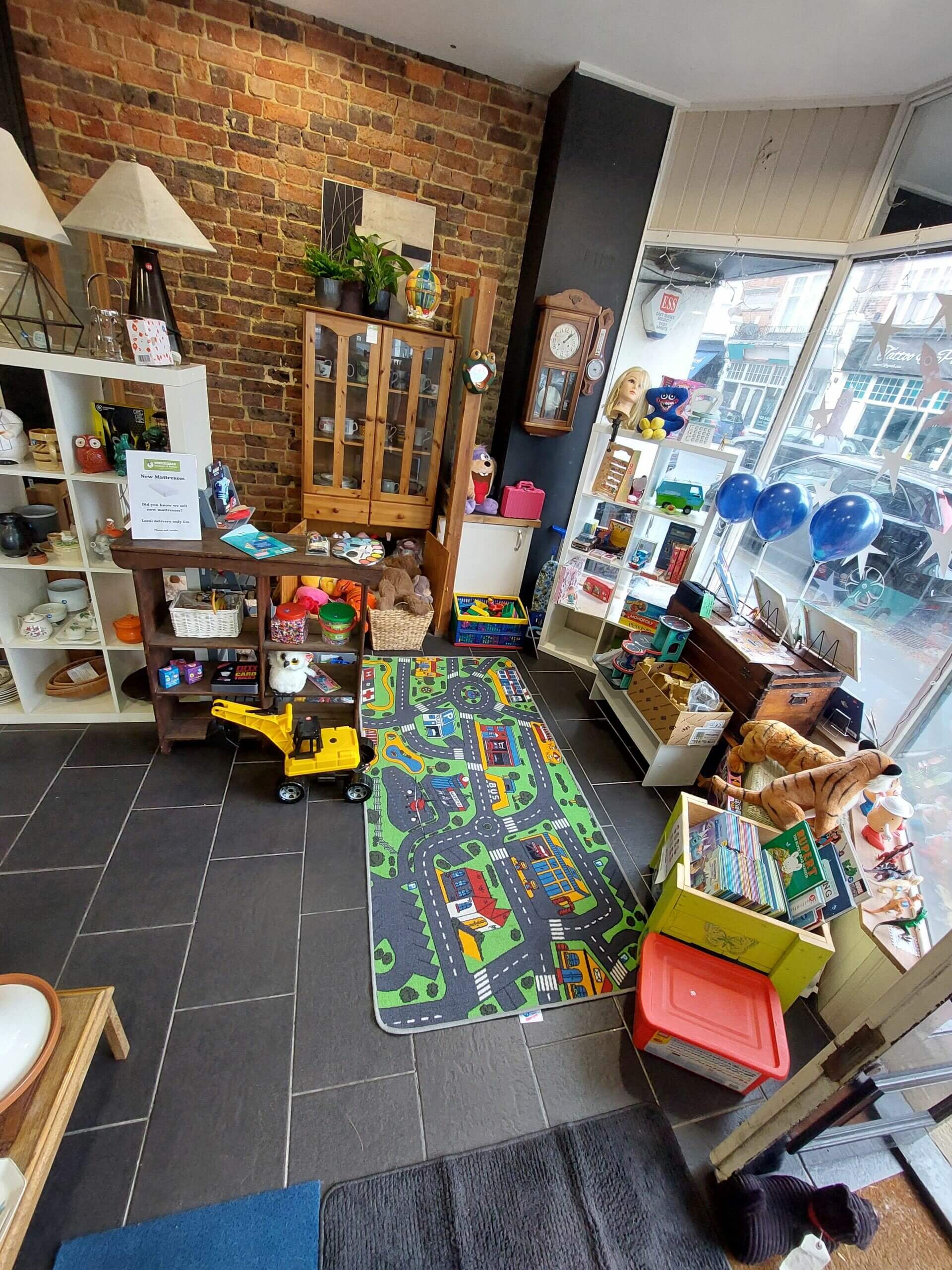 Pop up toy shop in Bexhill